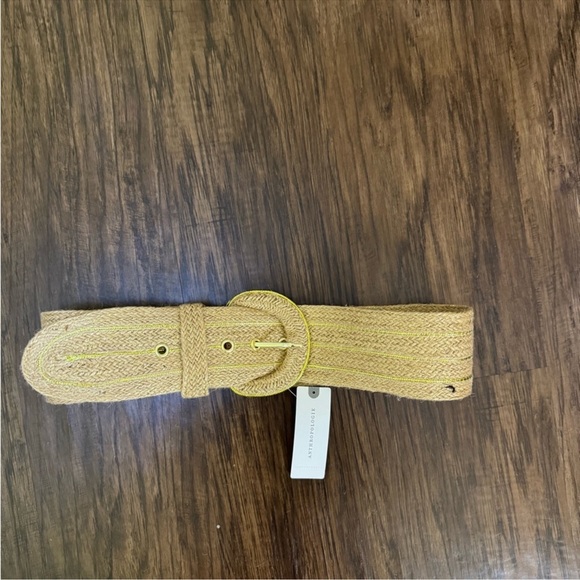 Anthropologie jute wide waist belt main image 4